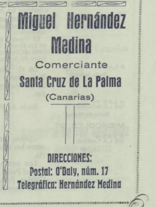 Programa Bajada de La Virgen, 1945.